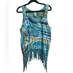 - Hand dyed by me youth large tank nwt